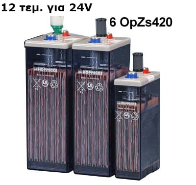 Μπαταρίες OPzS/OPzV BAE