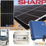 Φωτοβολταικά Net Metering 10kw Sharp 445 watt-SMA Sunny Tripower 10.0 TL Inverter 10000W 580V Τριφασικό 10.0 KW-πλήρες πακέτο