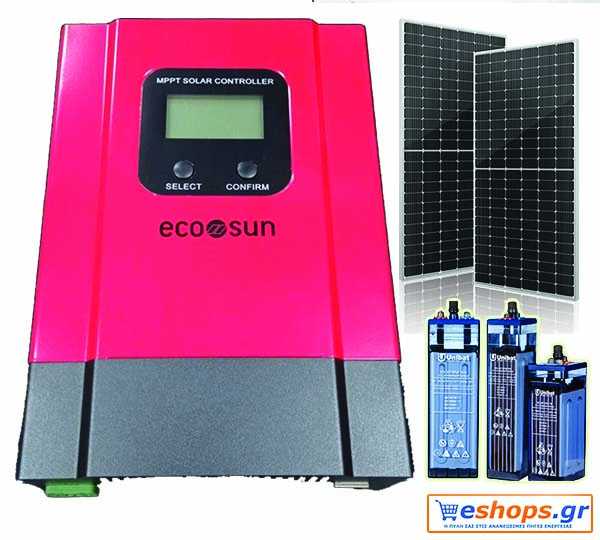 MPPT 150V / 40A ECO ES 4048 -12v / 24v / 48v ρυθμιστής φόρτισης φωτοβολταϊκών MPPT 150V / 40A ρυθμιστής φόρτισης mppt-150V-40A-12V-24-48V-ρυθμσιτής- φόρτισης για φωτοβολταικα