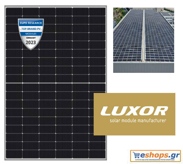 440 watt - Φωτοβολταϊκό πάνελ LUXOR 440W Glass-Glass LX-440TC-M/108/N-TYPE/FS30/GG/SW/16B/1500V-Γερμανίας Φωτοβολταϊκό πάνελ LUXOR 440W Glass-Glass LX-440TC-M/108/N-TYPE/FS30/GG/SW/16B/1500V
