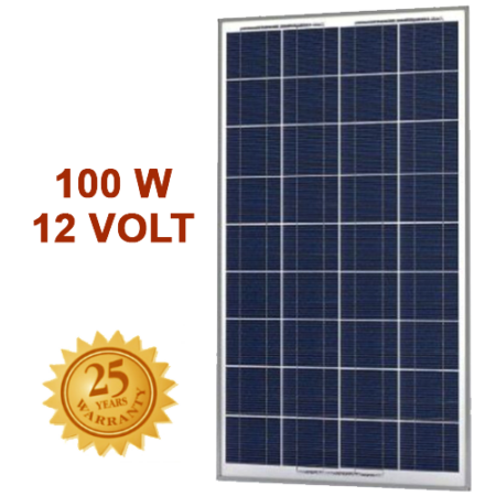 INVICTUS SRM-100P φωτοβολταϊκό πάνελ 100Wp 12V - INVICTUS