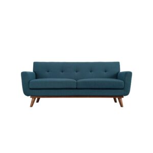 Korea Long Sofa Fabric In Blue Navy Color