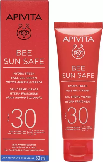 Apivita Bee Sun Safe Hydra Fresh Face Gel SPF30 50ml
