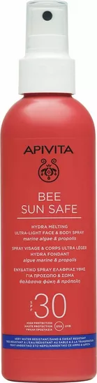 Apivita Bee Sun Safe Hydra Melting Face Body Spray SPF30 200ml