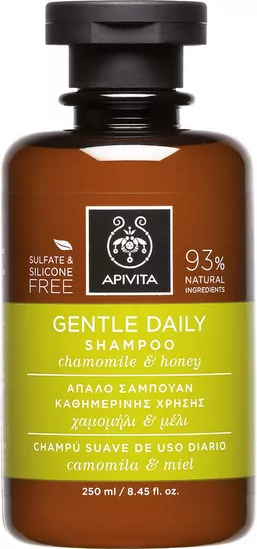 Apivita Gentle Daily Shampoo Χαμομήλι &amp<semi> Μέλι 250ml
