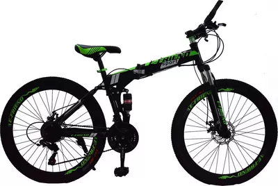 Denver Sport E-Friend Shimano 26&quot<semi> Black/Green