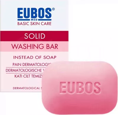 Eubos Solid Washing Bar Red 125gr