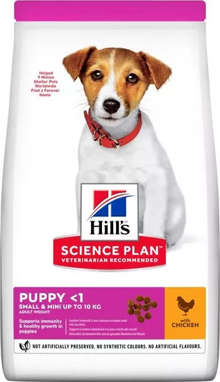 Hill’s Science Plan Canine Puppy Small &amp<semi> Miniature Chicken 3kg