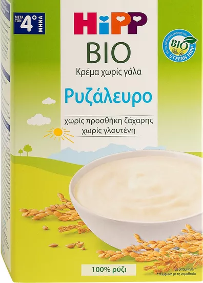 Hipp Bio Κρέμα Ρυζάλευρο 200gr