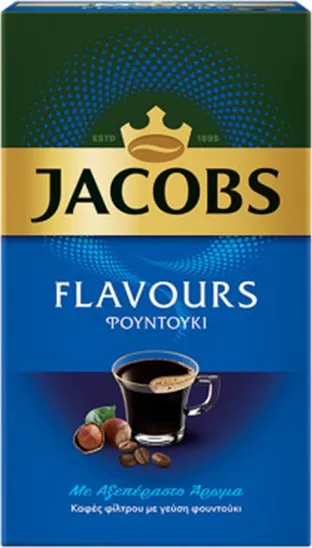 Jacobs Φίλτρου Flavours Φουντούκι 250gr