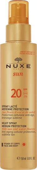 Nuxe Sun Milky Spray Spf20 150ml