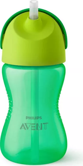 Philips Avent Κύπελλο με Καλαμάκι Πράσινο 300ml