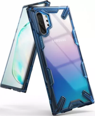 Samsung Alcantara Cover Blue (Galaxy S8+)