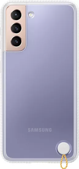 Samsung Clear Protective Cover White (Galaxy S21 5G))
