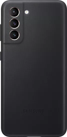Samsung Leather Cover Black (Galaxy S21 Ultra 5G)