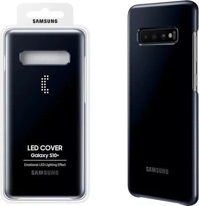 Samsung LED Cover Black (Galaxy S10+)