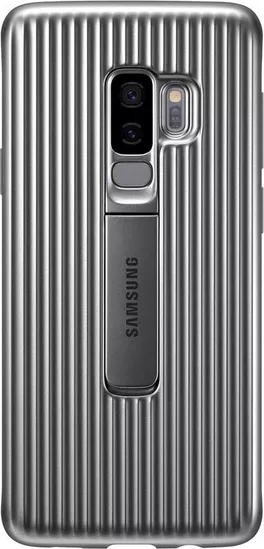 Samsung Protective Standing Cover Silver (Galaxy S9+)