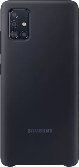 Samsung Silicone Cover Black (Galaxy A51)