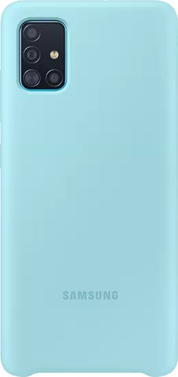 Samsung Silicone Cover Blue (Galaxy A51)