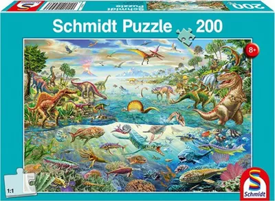 Schmidt Ανακαλύψτε τους δεινοσαύρους 200pcs