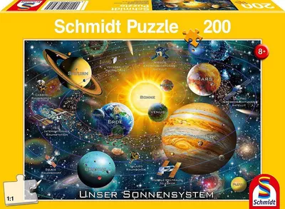 Schmidt Το ηλιακό σύστημα 200pcs