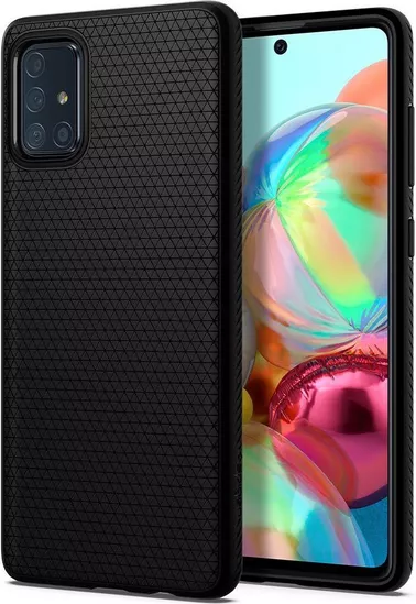 Spigen Liquid Air Back Cover Matte Black (Galaxy A71)