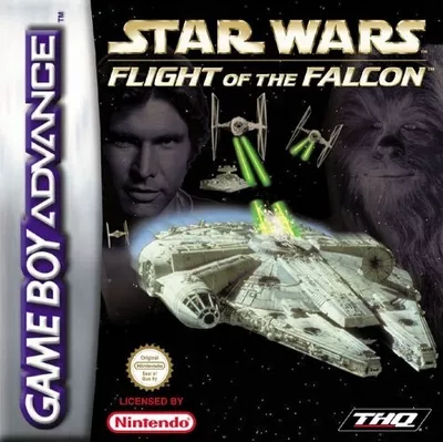 Star Wars Flight Of Falcon Used GBA