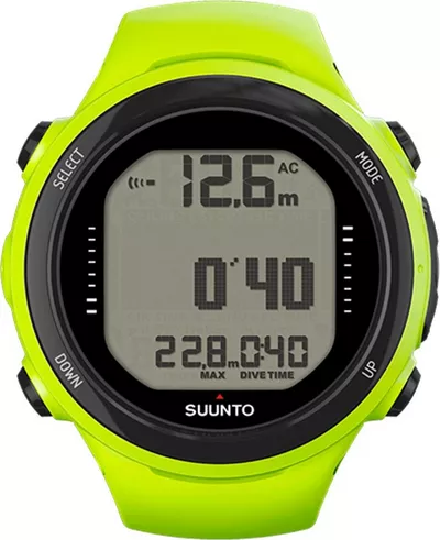 Suunto D4I Dive Computer Lime With USB SS020395000