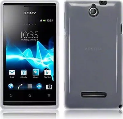 Terrapin Slim Fit Silicone Case Clear (Sony Xperia E)