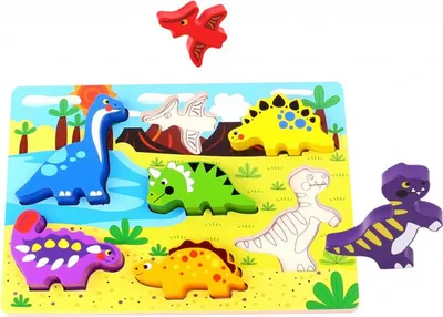 Tooky Toy Σφηνώματα Δεινόσαυροι 6pcs