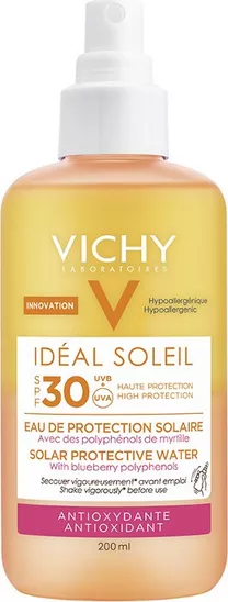 Vichy Ideal Soleil Antioxidant Solar Protective Water spf30 200ml