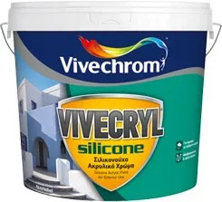 Vivechrom Vivecryl Silicone Λευκό 10lt