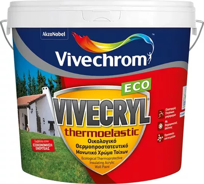 Vivechrom Vivecryl Thermoelastic Eco Λευκό 10lt