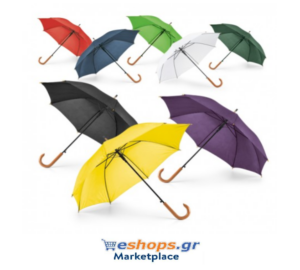 Ομπρέλες με ξύλινη λαβή - eshops.gr