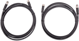 M8 circular connector Male/Female 3 pole cable 2m 