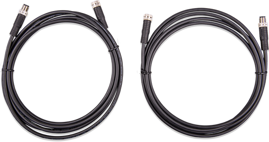 M8 circular connector Male/Female 3 pole cable 2m 