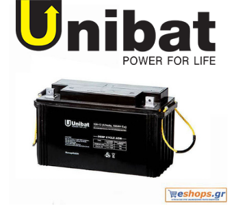 Unibat Photovoltaic Battery 12V GEL VRLA 100 (120Ah c100) -for photovoltaics and wind turbines
