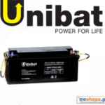 Unibat Photovoltaic Battery 12V GEL VRLA 150 (180Ah c100) -for photovoltaics and wind turbines