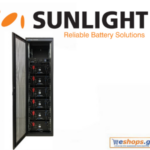Sunlight LiON ESS 5.12 in 16U cabinet - Lithium battery-for photovoltaics and wind turbines
