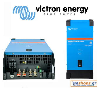 Victron Energy Phoenix 48/3000 Smart – Wechselrichter mit reiner Sinuswelle Victron Energy Phoenix 48/3000 Smart – Reiner Sinus-Wechselrichter – Photovoltaik, Dach-Photovoltaik, Haus – Standalone-Wechselrichter Victron eshops.gr