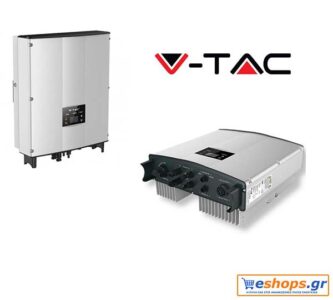 Υβριδικός Inverter V-TAC On-Grid Inverter 5000W Μονοφασικός με οθόνη LCD 11370