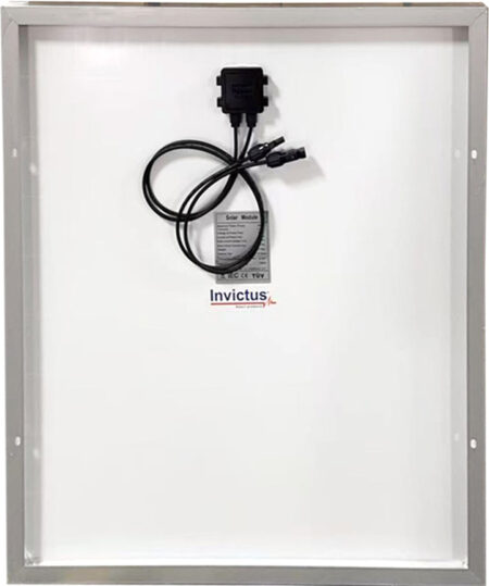 INVICTUS SRM-80P φωτοβολταϊκό πάνελ 80Wp 12V - INVICTUS