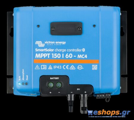 Victron SmartSolar MPPT 150/60-MC4 - MPPT Ρυθμιστής Φόρτισης 60A Φωτοβολταϊκών Ρυθμιστές MPPT Victron φωτοβολταϊκα αυτόνομα eshops.gr