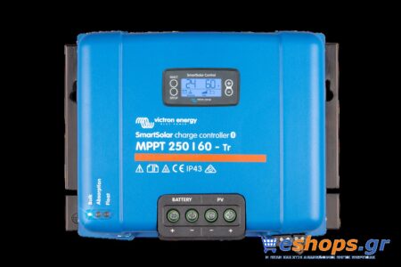 Victron SmartSolar MPPT 250/60-MC4 - MPPT Ρυθμιστής Φόρτισης 60A Φωτοβολταικών - Ανεμογεννητριών Ρυθμιστές MPPT Victron φωτοβολταϊκα αυτόνομα eshops.gr