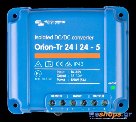 Victron Orion-Tr 24/24-5A (120W) Μετατροπείς DC-DC (Orion) φωτοβολταϊκα αυτόνομα eshops.gr