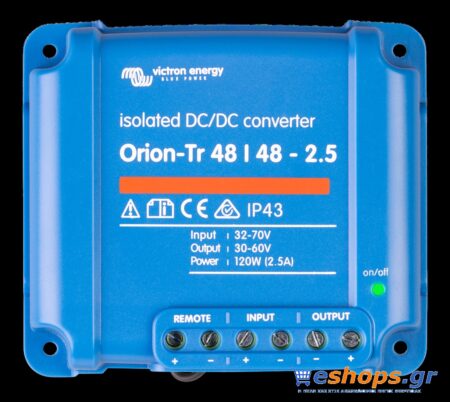 Victron Orion-Tr 48/48-2,5A (120W) Μετατροπείς DC-DC (Orion) φωτοβολταϊκα αυτόνομα eshops.gr