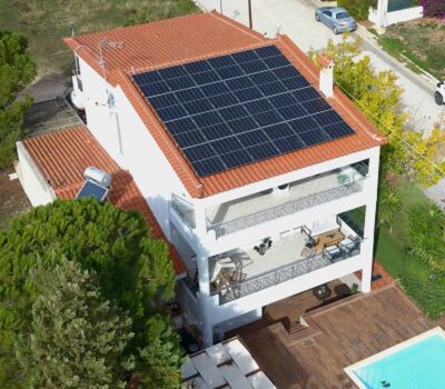 Αυτόνομο Τριφασικό Φωτοβολταϊκό 12 kW με Victron & Μπαταρίες Λιθίου – Αγία Μαρίνα Κορωπίου