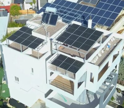 Net Billing Άνω Γλυφάδα 7,36 kW – 16 × 460W & Τριφασικός RENAC 10kW