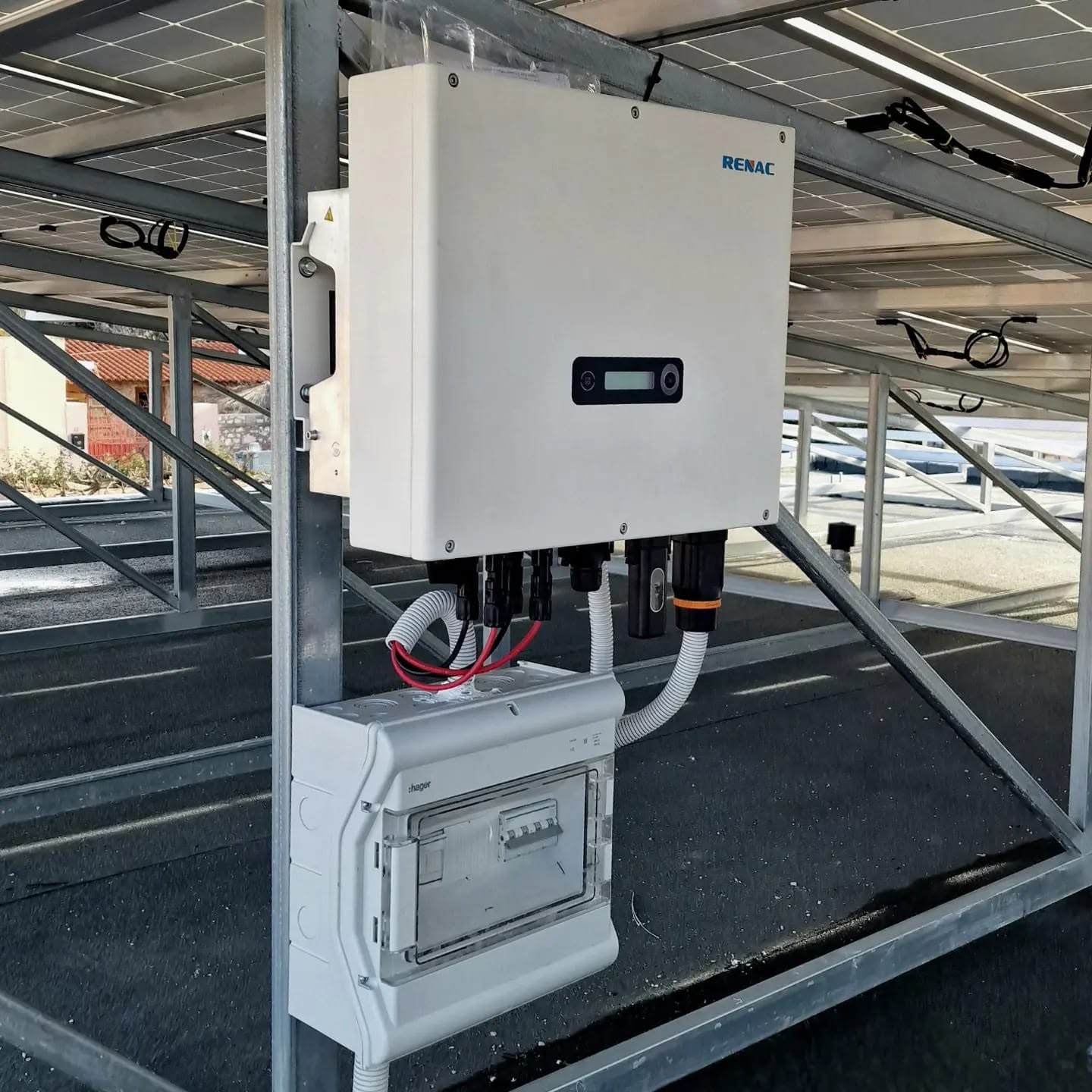Inverter RENAC 10 kW τριφασικός - Net Billing Καλύβια Αττικής
