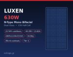 Luxen 630W N-Type Bifacial